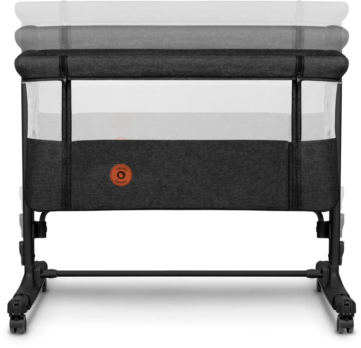 Приставне ліжечко 3 в 1 Lionelo Aurora Grey Graphite